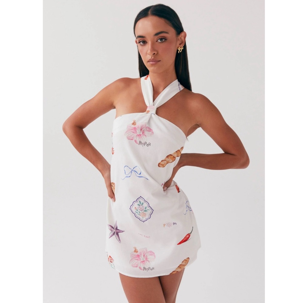 Peppermayo Keira Linen Mini Dress